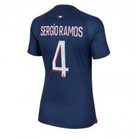 Fotbalové Dres Paris Saint-Germain Sergio Ramos #4 Dámské Domácí 2023-24 Krátký Rukáv